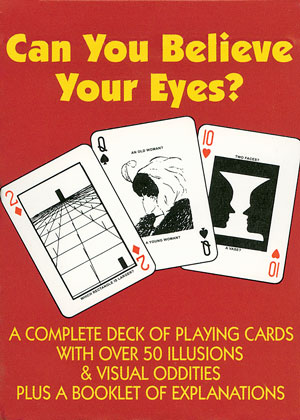 Can You Believe Your Eyes Playing Cards 54 Count 2 1 2