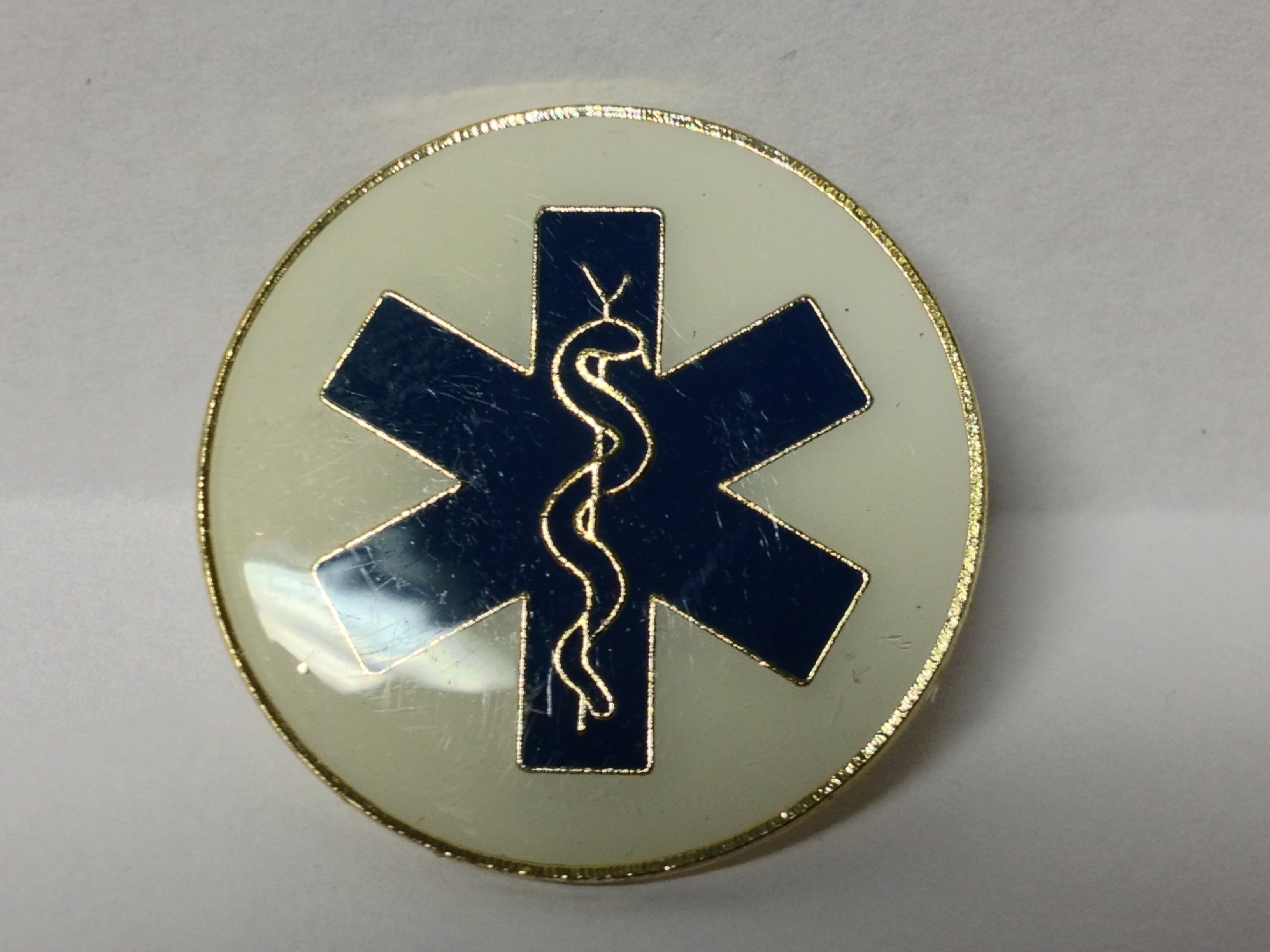 Ems Emergency Medical Services Lapel Hat Pin New Gettysburg Souvenirs