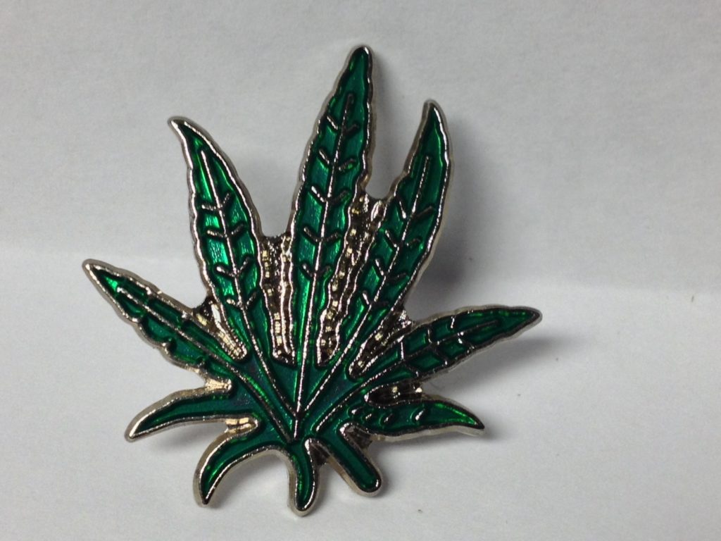 Marijuana Lapel Hat Pin New   Gettysburg Souvenirs & Gifts