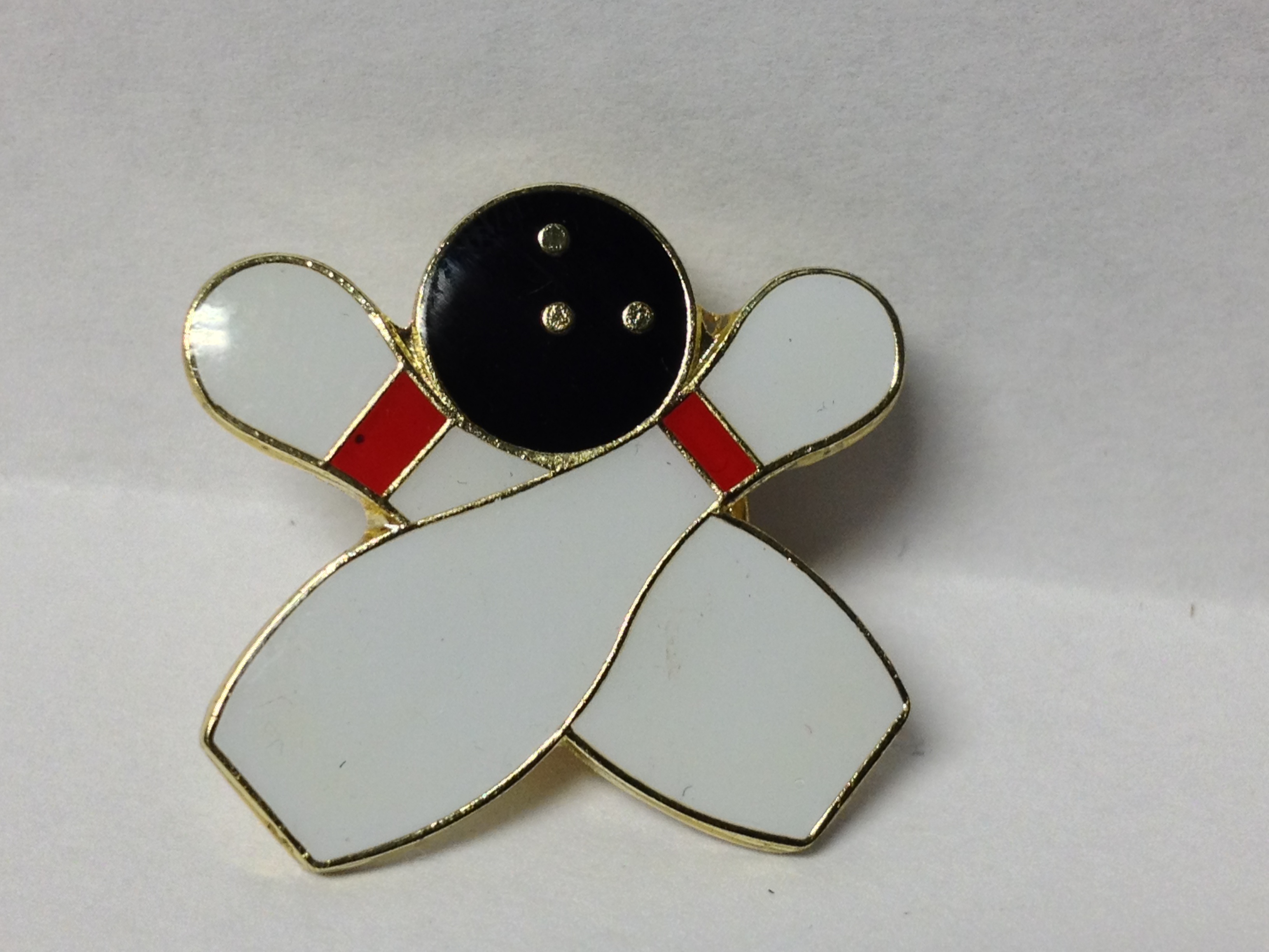 Bowling Ball & Pins Lapel Hat Pin New Gettysburg Souvenirs & Gifts