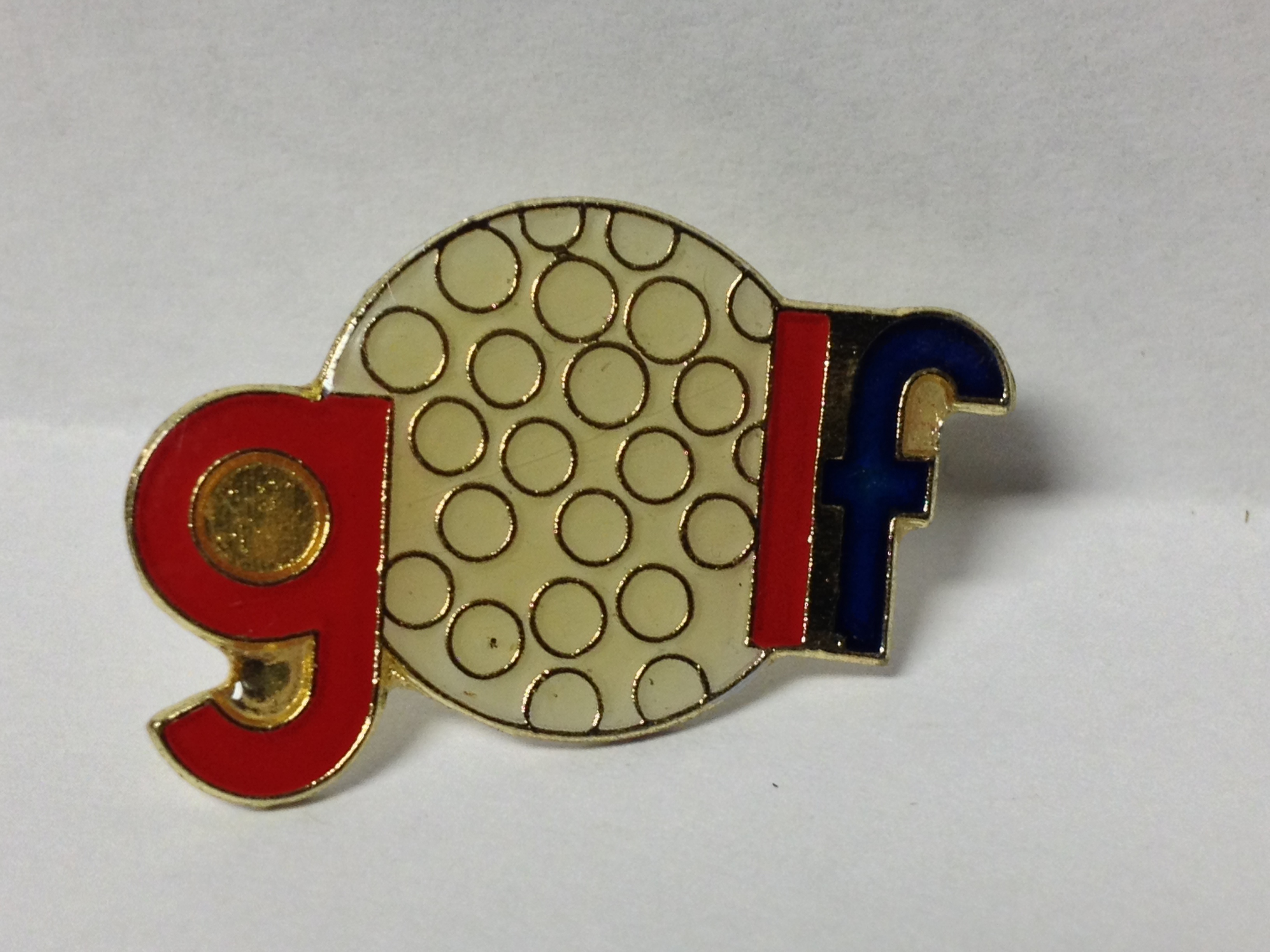 Golf Ball Lapel Hat Pin New Gettysburg Souvenirs & Gifts