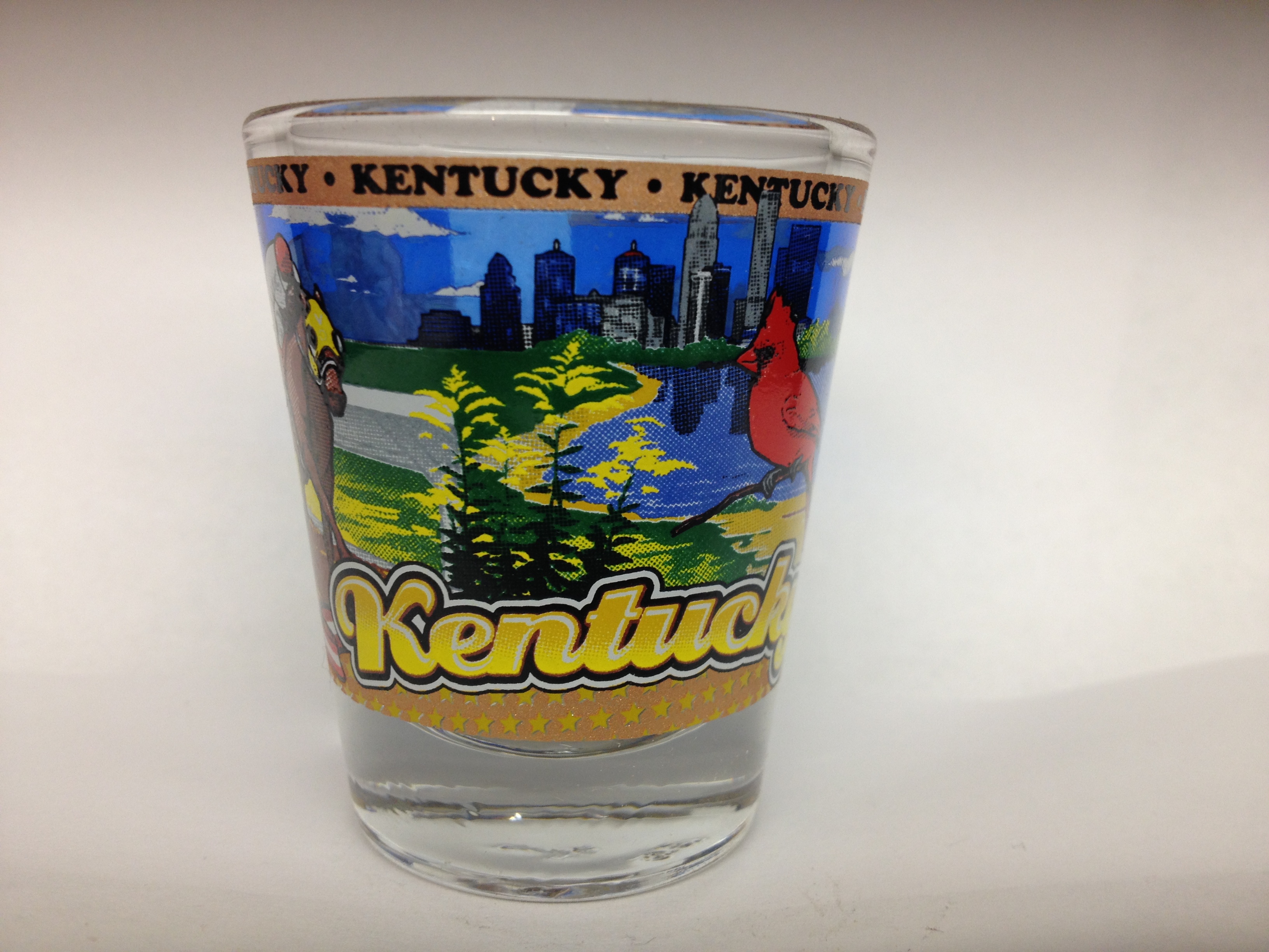 KENTUCKY STATE SHOT GLASS NEW Gettysburg Souvenirs & Gifts