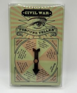 Civil War Fortune Teller Spinner Toy Game Design Masters NEW