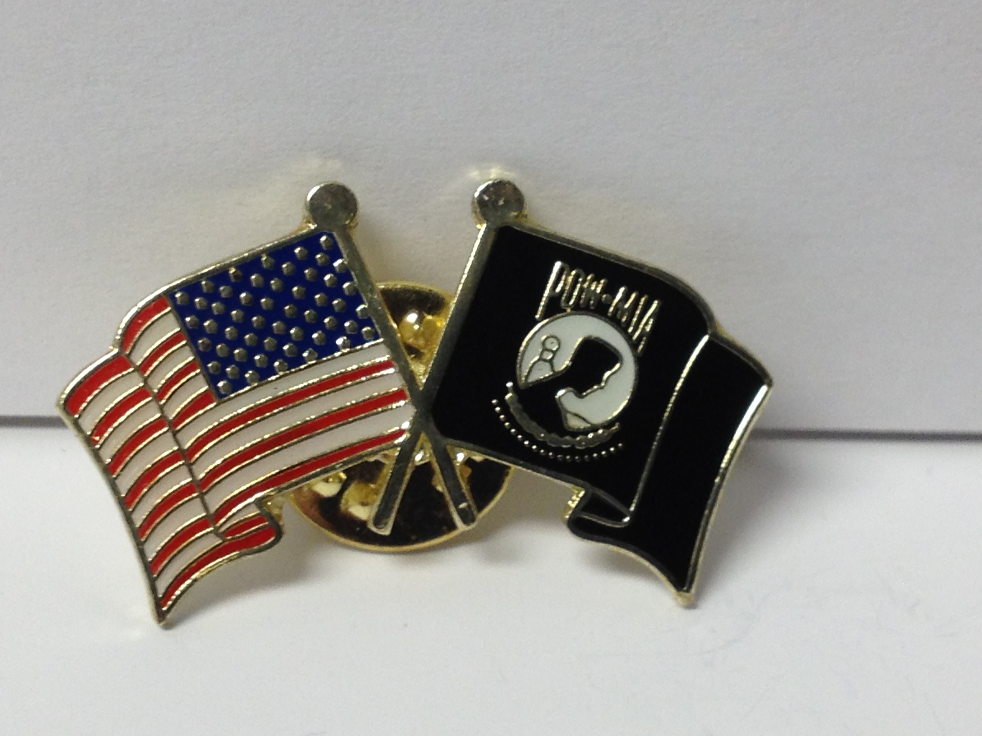 Us P O W Flag Lapel Hat Pin New Gettysburg Souvenirs Gifts