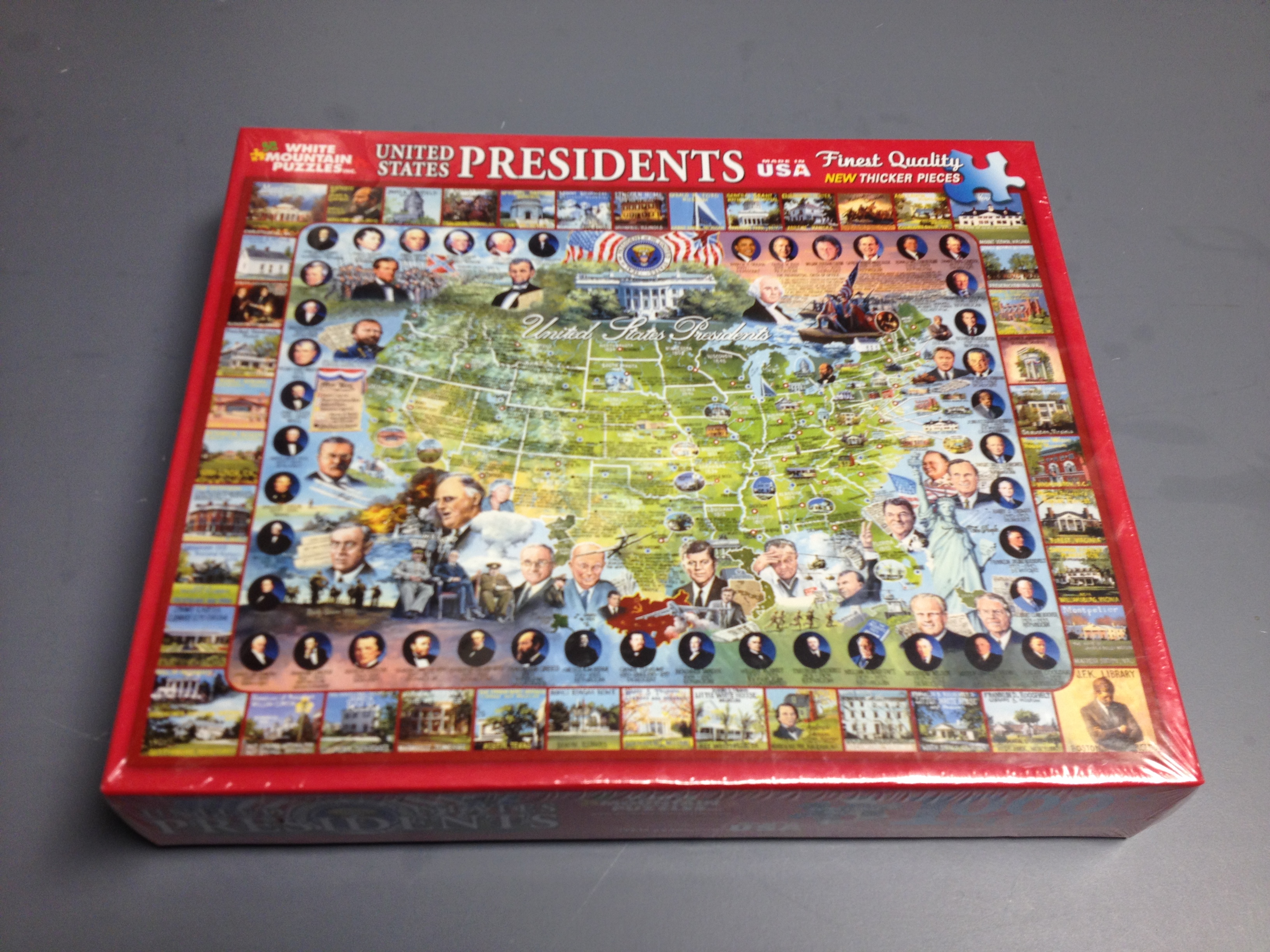 United States Presidents 1000 PIECE Puzzle New ...