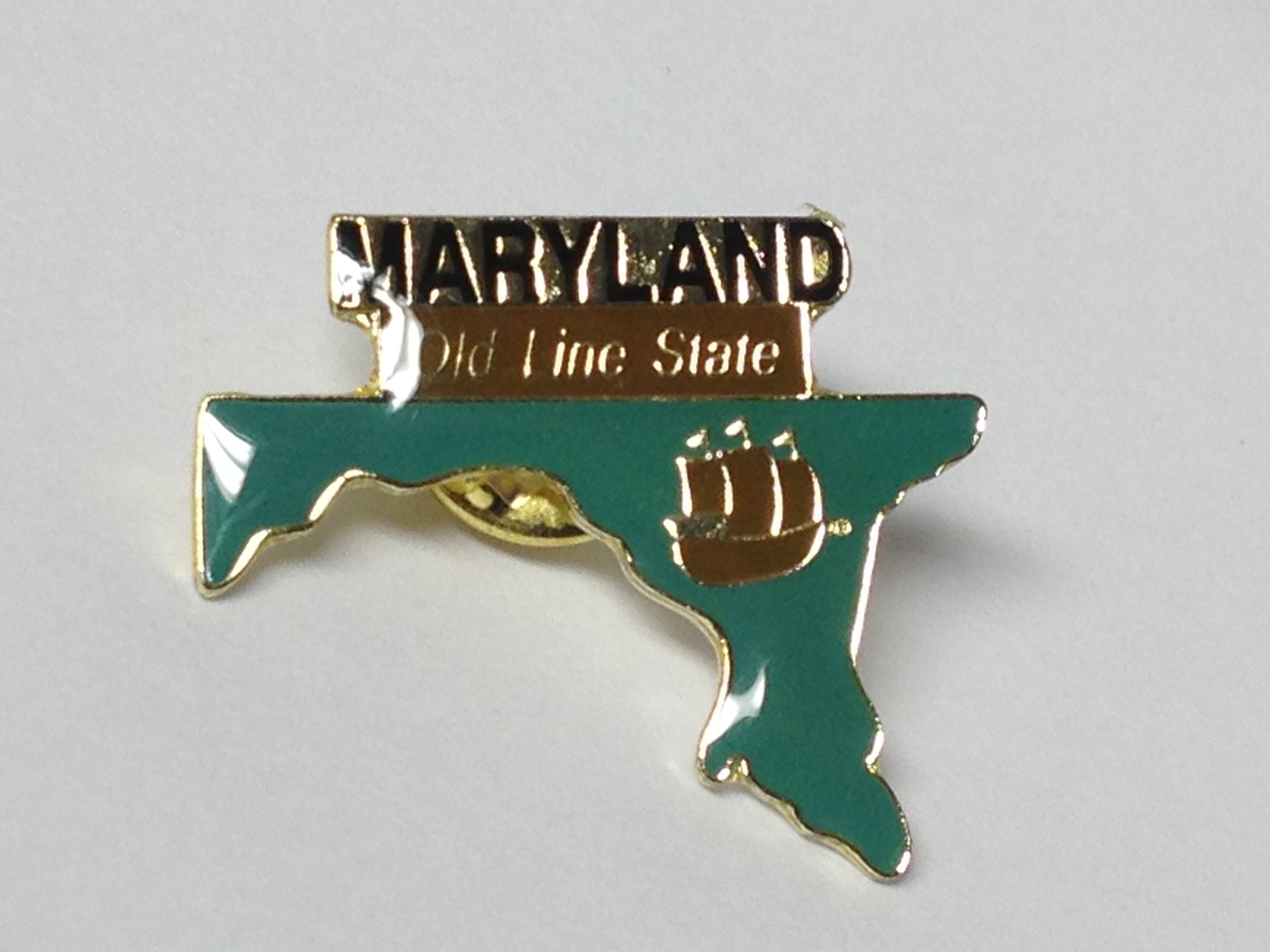 Maryland State Lapel Hat Pin New Gettysburg Souvenirs & Gifts