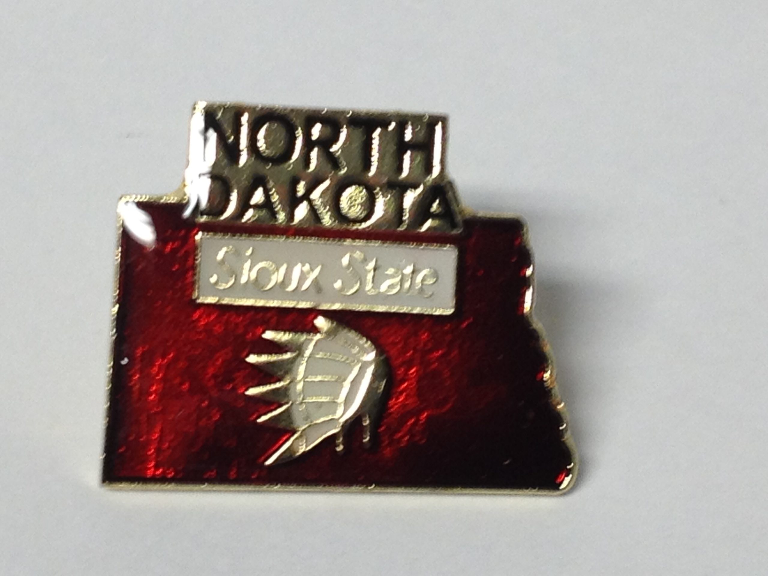 North Dakota Lapel Hat Pin New - Gettysburg Souvenirs & Gifts