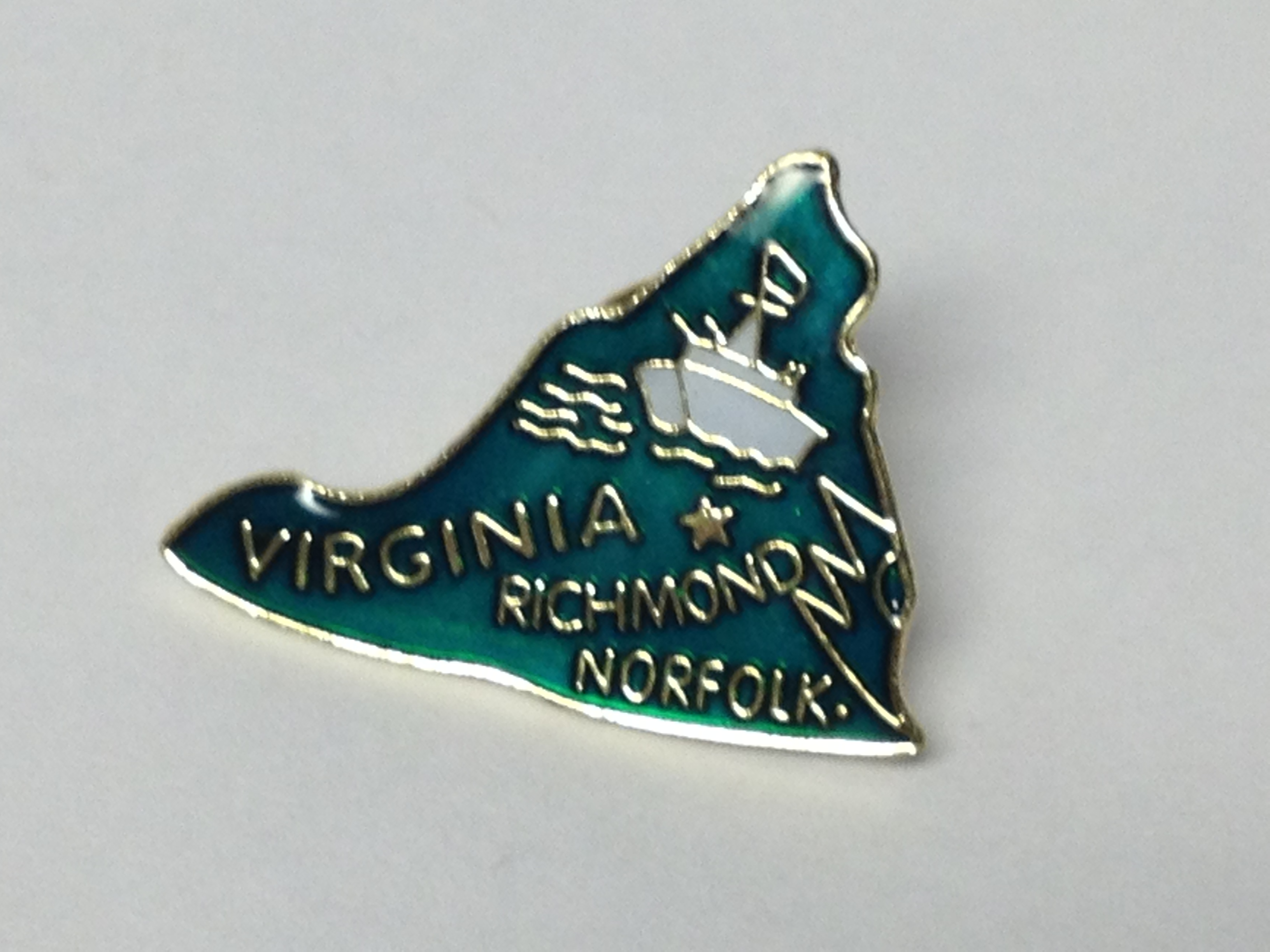 Virginia State Lapel Hat Pin New Gettysburg Souvenirs & Gifts