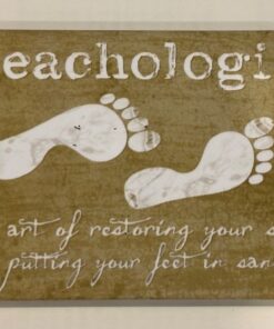 BEACHOLOGIE MAGNET 2.5” X 3.5” ROUNDED CORNERS NEW