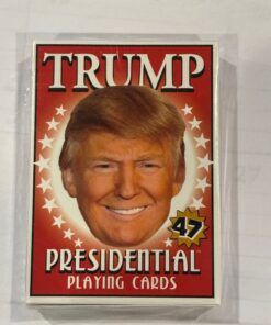 DONALD TRUMP PRESIDENTIAL PLAYING CARDS 47 MAKE AMERICA GREAT NEW IN BOX