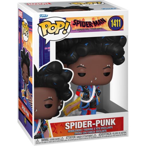 SPIDER-PUNK SPIDER-MAN ACROSS THE SPIDER-VERSE POP FUNKO #1411