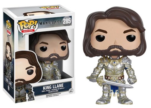 WARCRAFT KING LLANE POP MOVIES VINYL FIGURE FUNKO NEW