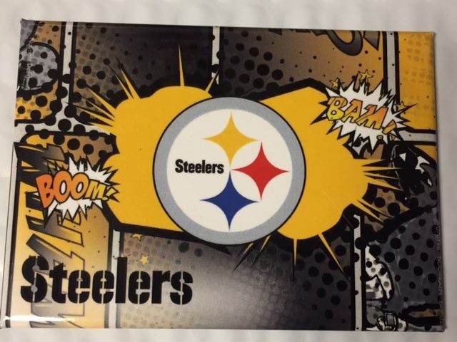 2 1/2' X 3 1/2' PITTSBURGH STEELERS NFL REFRIGERATOR MAGNET NEW -  Gettysburg Souvenirs & Gifts