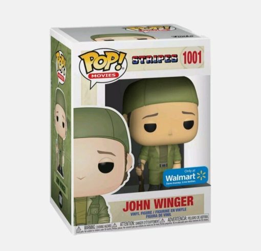 JOHN WINGER STRIPES POP MOVIES WALMART EXCLUSIVE VINYL FIGURE FUNKO NEW