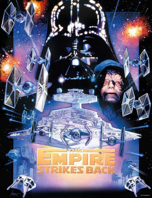 12 1/2" X 16" TIN SIGN STAR WARS THE EMPIRE STRIKES BACK METAL SIGN NEW