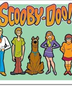 16" X 12.5" TIN SIGN SCOOBY-DOO 50 YEARS METAL SIGN NEW