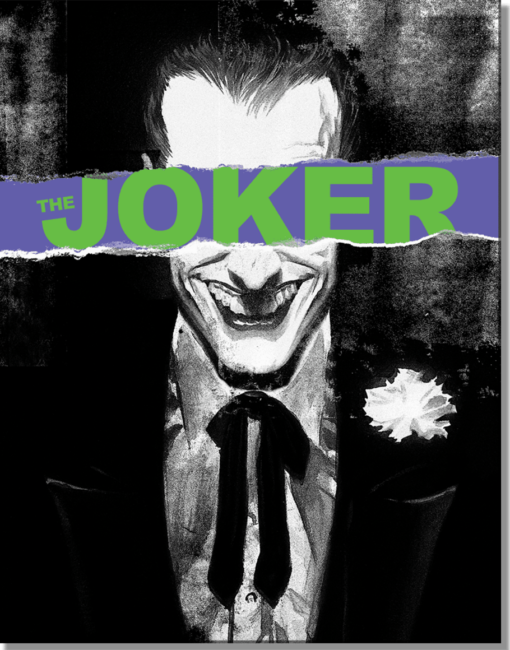 12" X 16" TIN SIGN DC COMICS THE JOKER SLICED METAL SIGN NEW