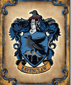 12 1/2" X 16" TIN SIGN HARRY POTTER RAVENCLAW WARNER BROTHERS METAL SIGN
