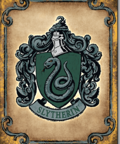 12 1/2" x 16" TIN SIGN HARRY POTTER SLYTHERIN WARNER BROTHERS METAL SIGN