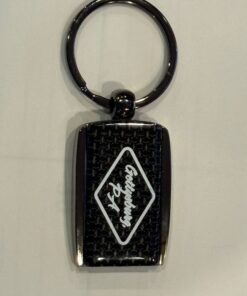 GETTYSBURG PA BLACK METAL THICK KEY CHAIN NEW