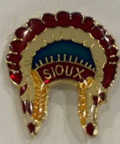 Sioux Tribe Indian Head Dress Lapel Hat Pin New