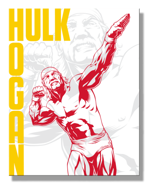 16" X 12 1/2" TIN SIGN WWE HULK HOGAN METAL SIGN NEW