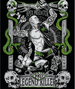12 1/2" x 16" TIN SIGN WWE RANDY ORTON RKO LEGEND KILLER METAL SIGN NEW