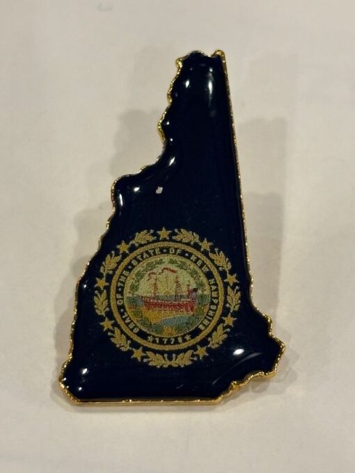 NEW HAMPSHIRE STATE LAPEL PIN NEW
