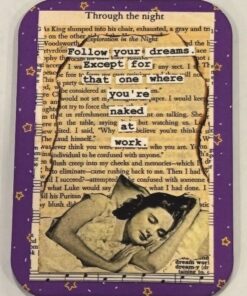THROUGH THE NIGHT MAGNET 2.5” X 3.5” ROUNDED CORNERS NEW