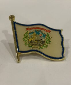 WEST VIRGINIA FLAG STATE LAPEL PIN NEW