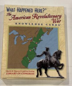 WHAT HAPPENED HERE? THE AMERICAN REVOLUTIONARY KNOWLEDGE CARDS LIBRARY OF CONGRESS NEW
