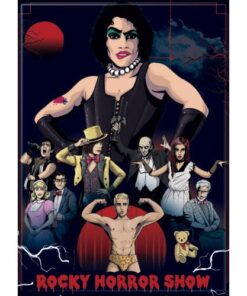 ROCKY HORROR PICTURE SHOW GROUP ATA-BOY MAGNET 2.5” X 3.5” NEW