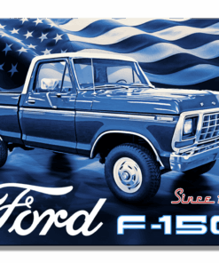10 3/4" X 8 1/4" TIN SIGN FORD F-150 SINCE 1975 METAL SIGN NEW