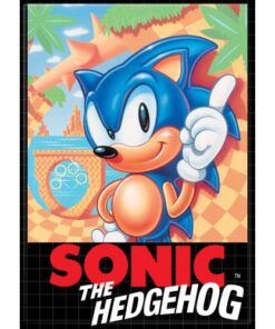 SONIC THE HEDGEHOG 16 BIT ATA-BOY MAGNET 2.5” X 3.5” NEW