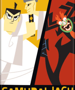 SAMURAI JACK & AKU ATA-BOY MAGNET 2.5” X 3.5” NEW