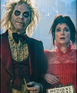 BEETLEJUICE BEETLEJUICE 2 LYDIA WEDDING ATA-BOY MAGNET  2.5” X 3.5” NEW