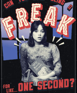BEETLEJUICE BEETLEJUICE 2 ASTRID STOP BEING A FREAK ATA-BOY MAGNET  2.5” X 3.5”