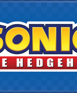 SONIC THE HEDGEHOG LOGO  ATA-BOY MAGNET 2.5” X 3.5” NEW