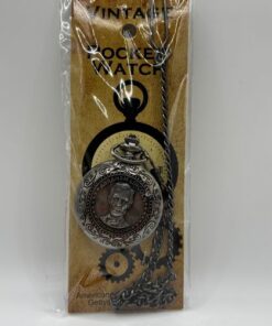 Abraham Lincoln 16th President Vintage Style Pocket Watch New