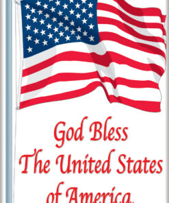 God Bless The United States of America 2.5" x 3.5" Magnet for Refrigerators