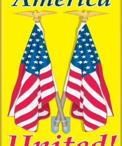 Ata-Boy US Flags America United! 2.5" x 3.5" Magnet for Refrigerators