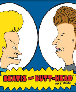 Ata-Boy Beavis and Butt-Head Profiles 2.5" x 3.5" Magnet for Refrigerators