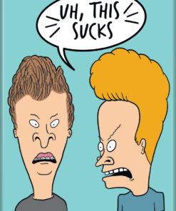 Ata-Boy Beavis and Butt-Head Uh, This Sucks 2.5" x 3.5" Magnet for Refrigerators