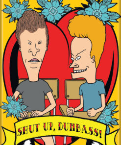 Beavis and Butt-Head Shut Up Dumbass! 2.5" x 3.5" Magnet for Refrigerators