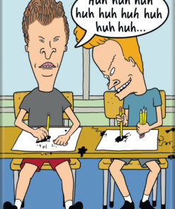 Ata-Boy Beavis and Butt-Head Huh Huh Huh 2.5" x 3.5" Magnet for Refrigerators