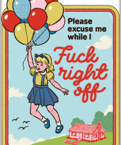 ATA BOY STEVEN RHODES PLEASE EXCUSE ME WHILE MAGNET 2.5” X 3.5”