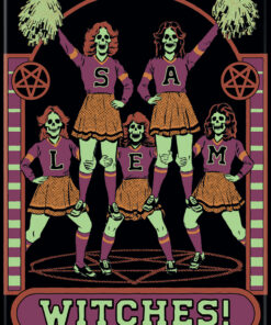 ATA BOY STEVEN RHODES CHEER TEAM WITCHES MAGNET 2.5” X 3.5”