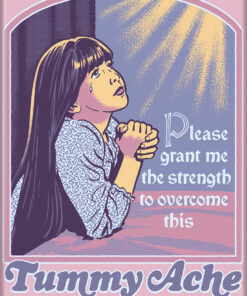 ATA-BOY STEVEN RHODES TUMMY ACHE MAGNET 2.5” X 3.5”