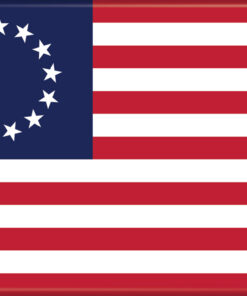 Ata-Boy 250th Ann Betsy Ross 2.5" x 3.5" Magnet for Refrigerators