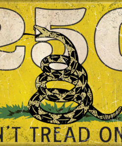 Ata-Boy 250th Don't Tread On Me 2.5" x 3.5" Magnet for Refrigerators